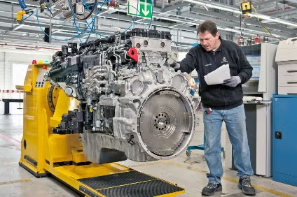Heavy duty vehicle engine — Parts and Pros